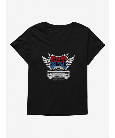 Pre-sale Discount Supernatural To Hell And Back Girls T-Shirt Plus Size $11.56 T-Shirts