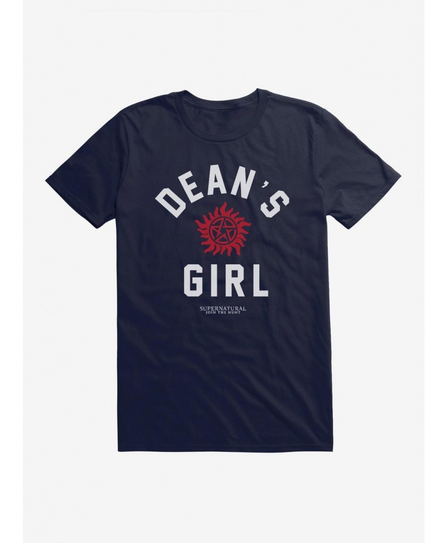 Best Deal Supernatural Dean's Girl T-Shirt $8.03 T-Shirts