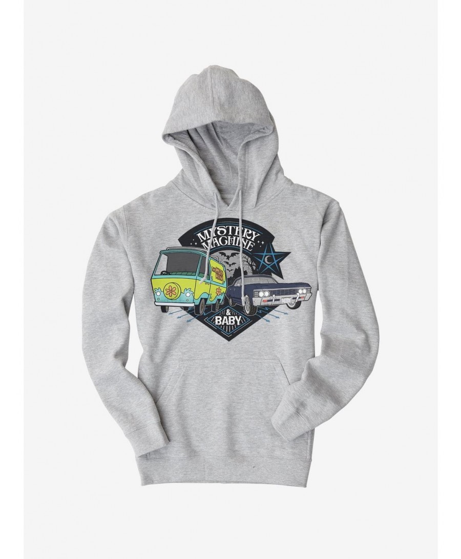 Cheap Sale Supernatural Scoobynatural Mystery Machine Hoodie $11.85 Hoodies