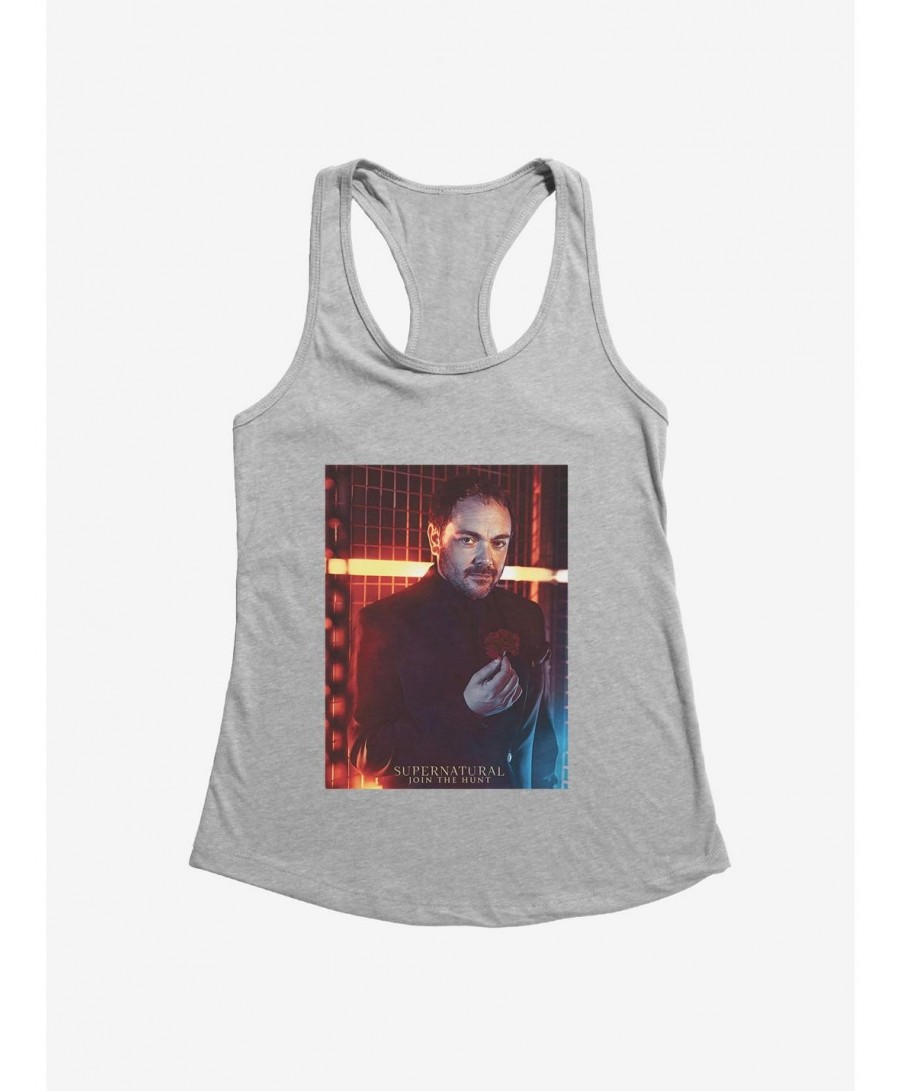 Discount Sale Supernatural Crowley Girls Tank $7.37 Tanks