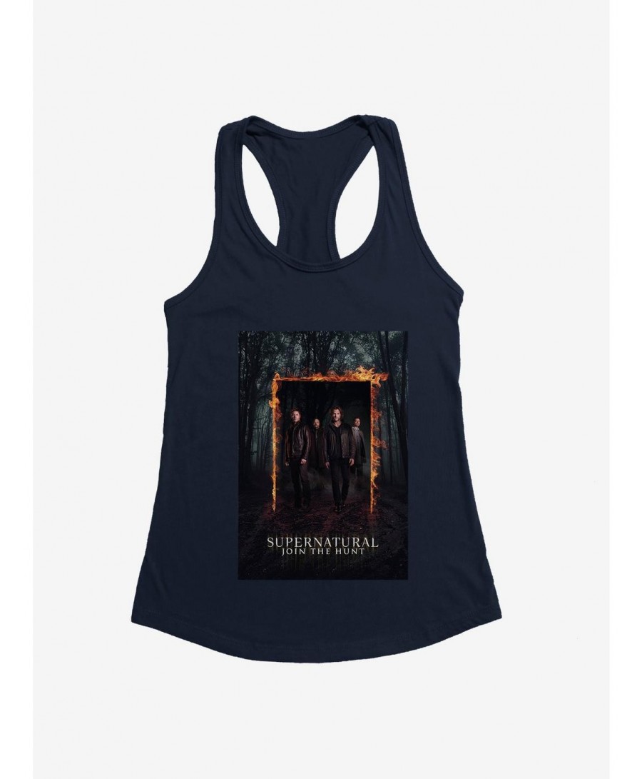 Exclusive Supernatural Join The Hunt Walk Through Fire Girls Tank $9.36 Tanks