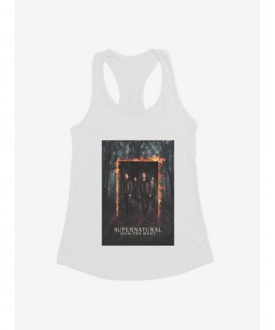 Exclusive Supernatural Join The Hunt Walk Through Fire Girls Tank $9.36 Tanks