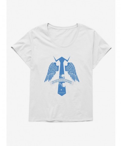 Bestselling Supernatural Castiel Tie For The Winchester Bros. Girls T-Shirt Plus Size $11.10 T-Shirts