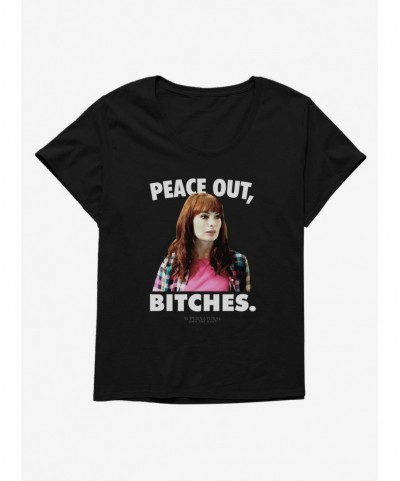 Crazy Deals Supernatural Peace Out Charlie Girls Plus Size T-Shirt $6.94 T-Shirts