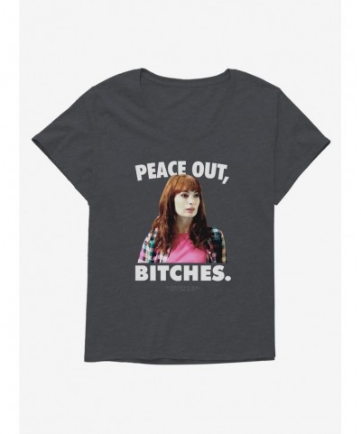 Crazy Deals Supernatural Peace Out Charlie Girls Plus Size T-Shirt $6.94 T-Shirts