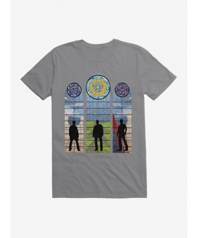 Premium Supernatural Stained Glass Sam, Dean & Castiel T-Shirt $8.41 T-Shirts