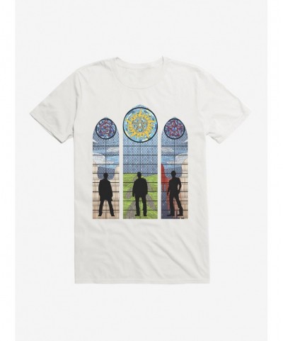 Premium Supernatural Stained Glass Sam, Dean & Castiel T-Shirt $8.41 T-Shirts