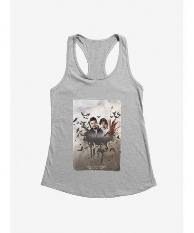 Clearance Supernatural Dean And Sam Winchester Girls Tank $6.77 Tanks