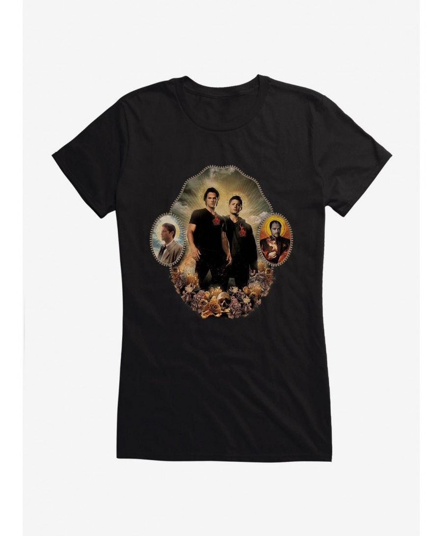 Best Deal Supernatural Good vs. Evil Girls T-Shirt $8.57 T-Shirts