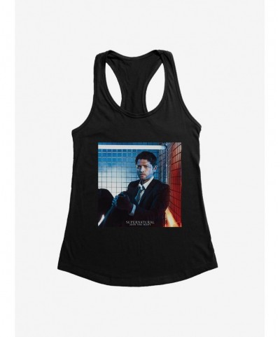 Flash Sale Supernatural Castiel Girls Tank $9.76 Tanks