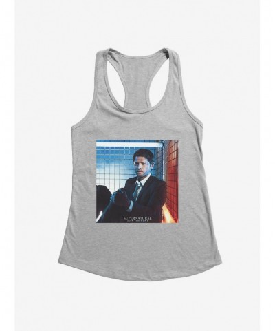 Flash Sale Supernatural Castiel Girls Tank $9.76 Tanks