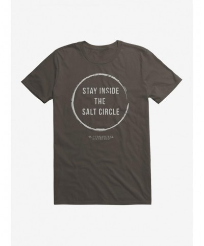 Trendy Supernatural Salt Circle T-Shirt $5.93 T-Shirts