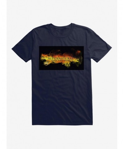 Exclusive Supernatural Join The Hunt Fog T-Shirt $8.60 T-Shirts