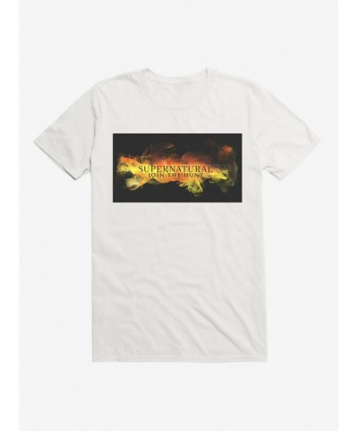 Exclusive Supernatural Join The Hunt Fog T-Shirt $8.60 T-Shirts