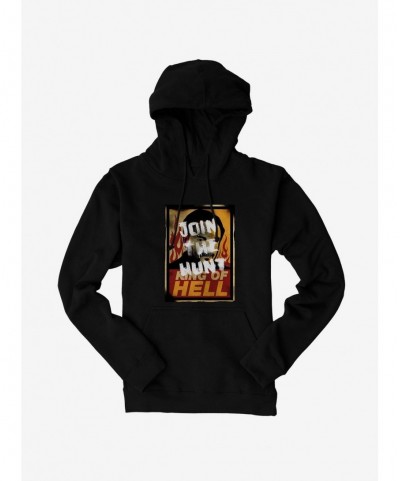 Discount Sale Supernatural Crowley Join The Hunt Hoodie $17.96 Hoodies