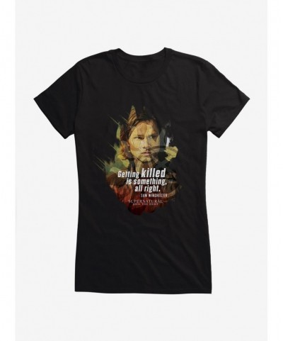 Festival Price Supernatural Sam Winchester Girls T-Shirt $6.37 T-Shirts