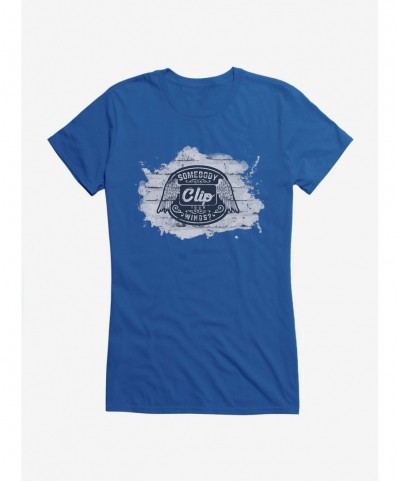 Sale Item Supernatural Clip Your Wings Girls T-Shirt $7.37 T-Shirts