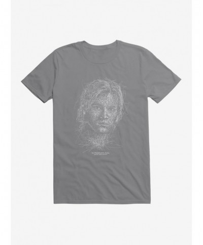 Huge Discount Supernatural Sam Squiggle Sketch T-Shirt $8.99 T-Shirts