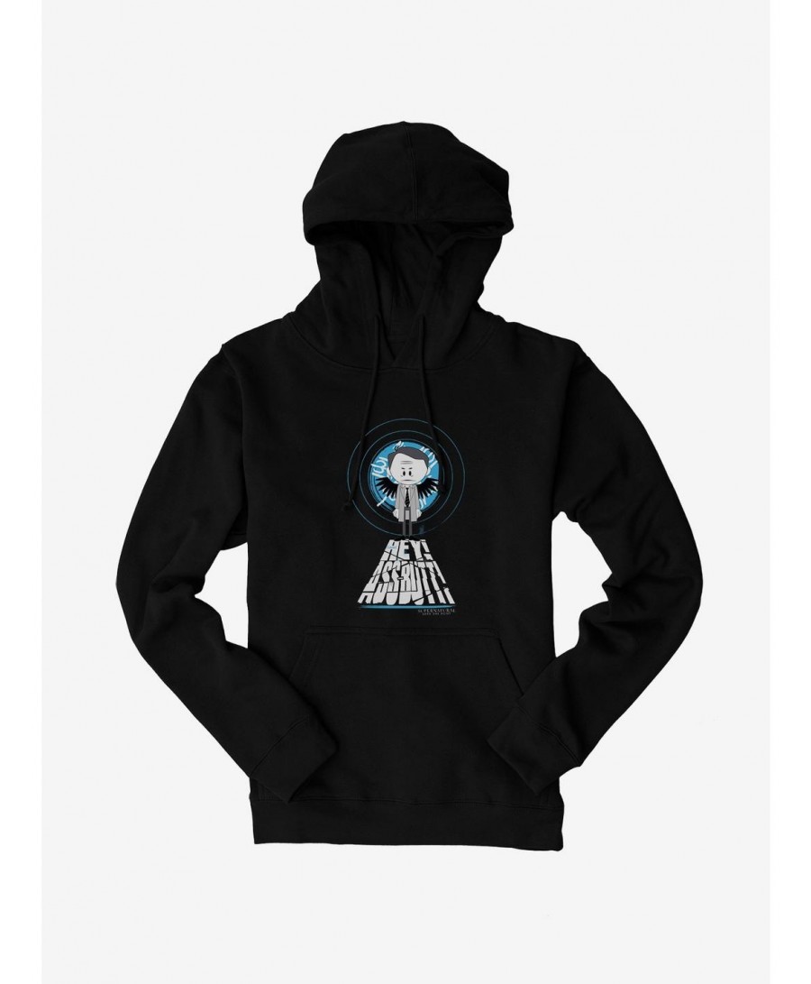 Flash Sale Supernatural Castiel Assbutt Hoodie $11.49 Hoodies