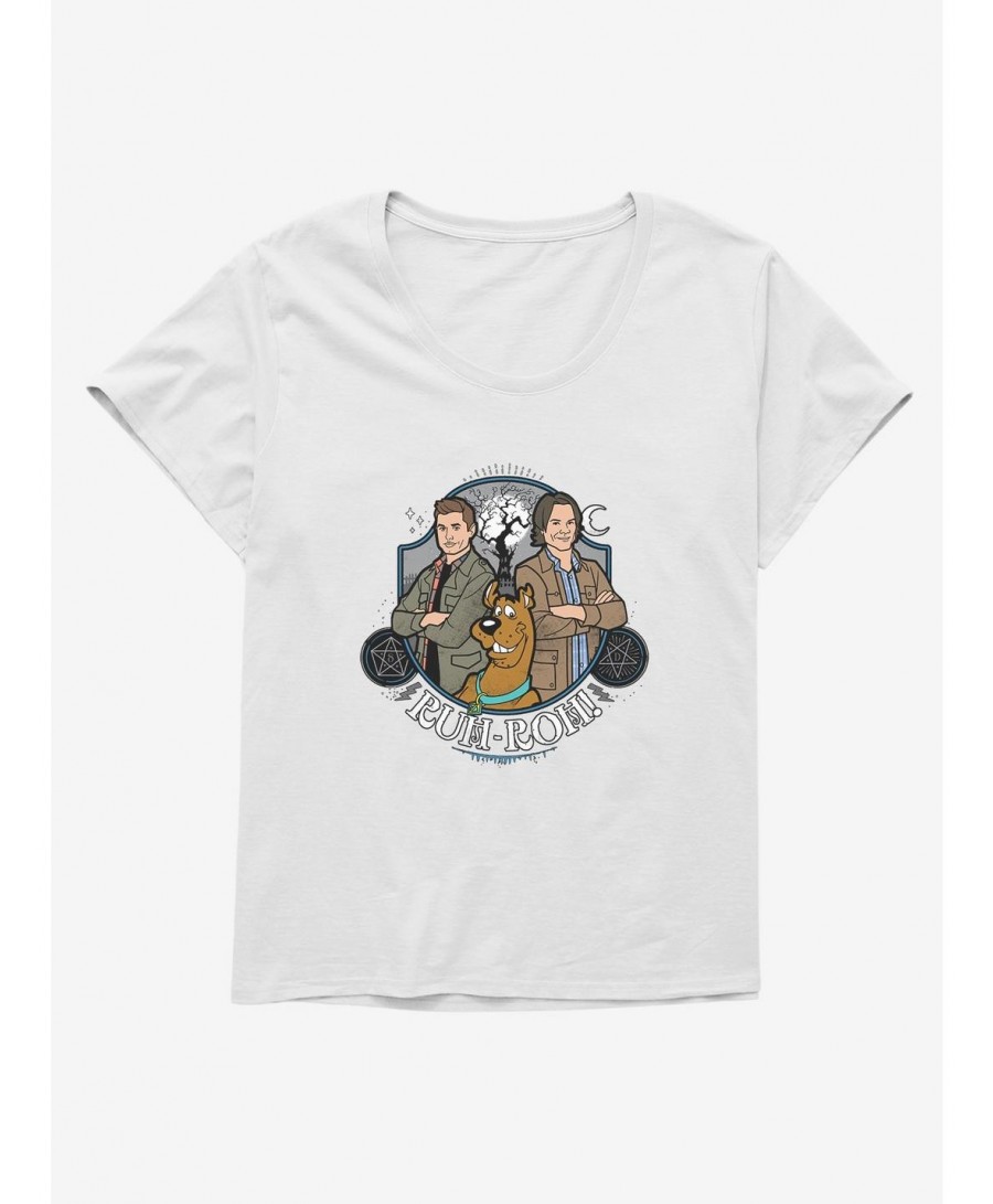 Unique Supernatural Sam, Dean, & Scooby Ruh-Roh! Girls T-Shirt Plus Size $7.40 T-Shirts