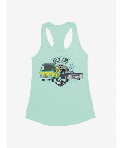 Sale Item Supernatural Mystery Machine Girl's Tank $7.37 Tanks