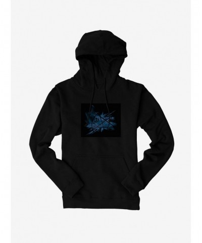 Trendy Supernatural Blue Pentagram Hoodie $17.96 Hoodies