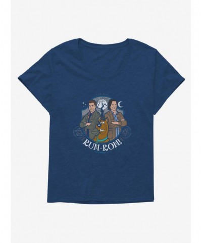 Unique Supernatural Sam, Dean, & Scooby Ruh-Roh! Girls T-Shirt Plus Size $7.40 T-Shirts