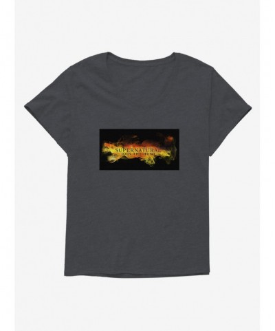 Fashion Supernatural Join The Hunt Fog Girls T-Shirt Plus Size $11.10 T-Shirts