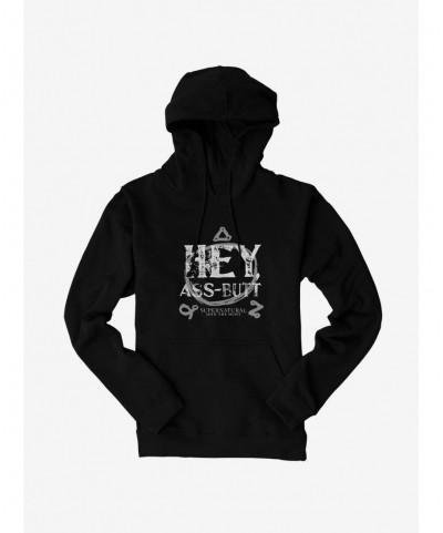 Limited-time Offer Supernatural Hey Assbutt Hoodie $14.37 Hoodies