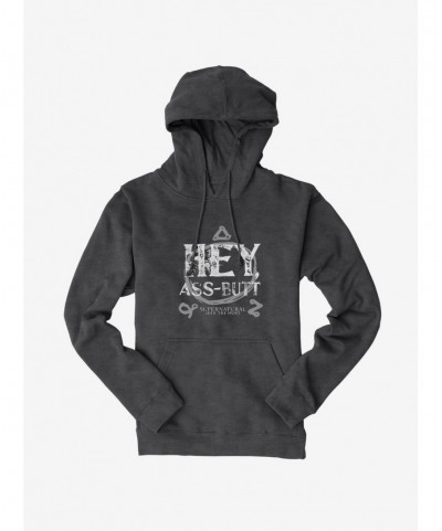 Limited-time Offer Supernatural Hey Assbutt Hoodie $14.37 Hoodies