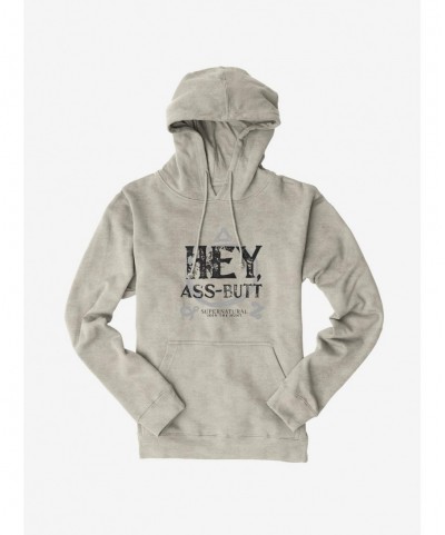 Limited-time Offer Supernatural Hey Assbutt Hoodie $14.37 Hoodies