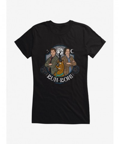 Pre-sale Discount Supernatural ScoobyNatural Ruh-Roh Girls T-Shirt $8.17 T-Shirts