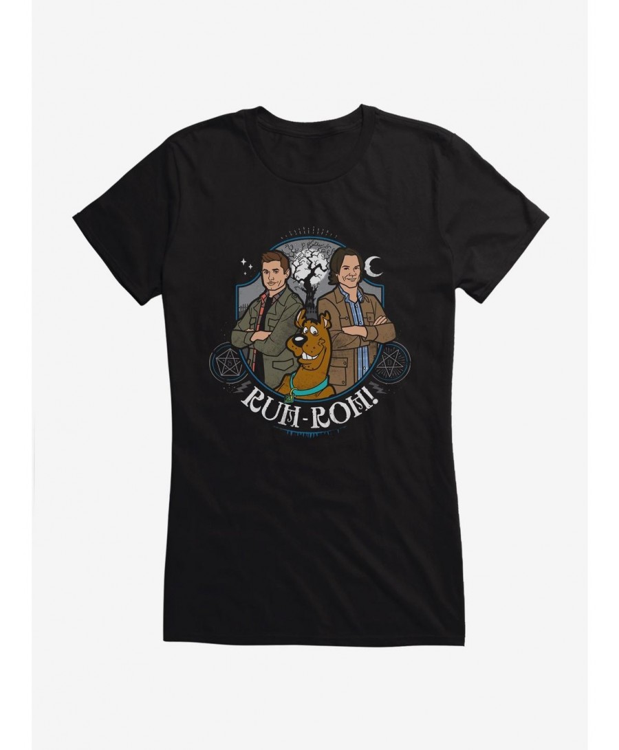 Pre-sale Discount Supernatural ScoobyNatural Ruh-Roh Girls T-Shirt $8.17 T-Shirts