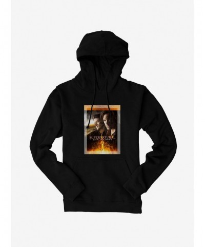 Hot Sale Supernatural Join The Hunt Walk Flames Hoodie $15.09 Hoodies