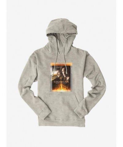 Hot Sale Supernatural Join The Hunt Walk Flames Hoodie $15.09 Hoodies