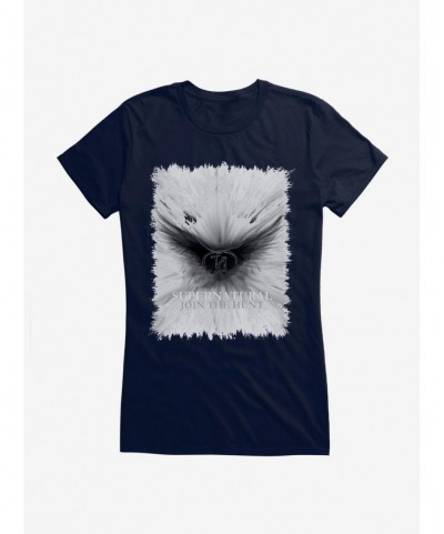 Bestselling Supernatural Winged Angel Seal Girls T-Shirt $6.57 T-Shirts