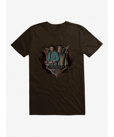 Exclusive Price Supernatural Brothers Logo T-Shirt $7.07 T-Shirts