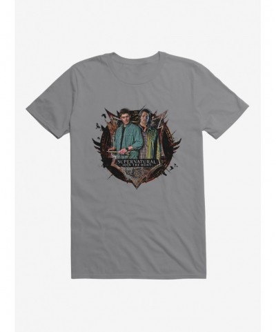 Exclusive Price Supernatural Brothers Logo T-Shirt $7.07 T-Shirts