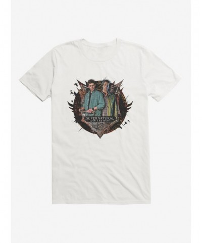 Exclusive Price Supernatural Brothers Logo T-Shirt $7.07 T-Shirts