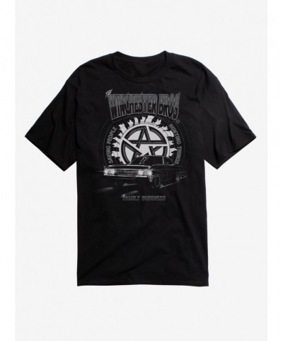 Trendy Supernatural Winchester Bros T-Shirt $8.80 T-Shirts