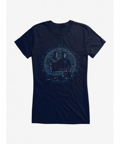 Bestselling Supernatural Sam and Dean Family Girls T-Shirt $9.76 T-Shirts