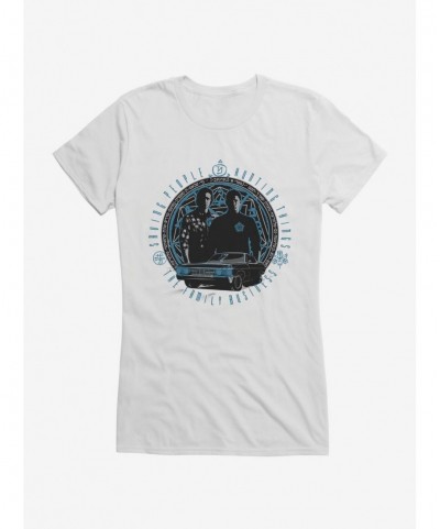 Bestselling Supernatural Sam and Dean Family Girls T-Shirt $9.76 T-Shirts