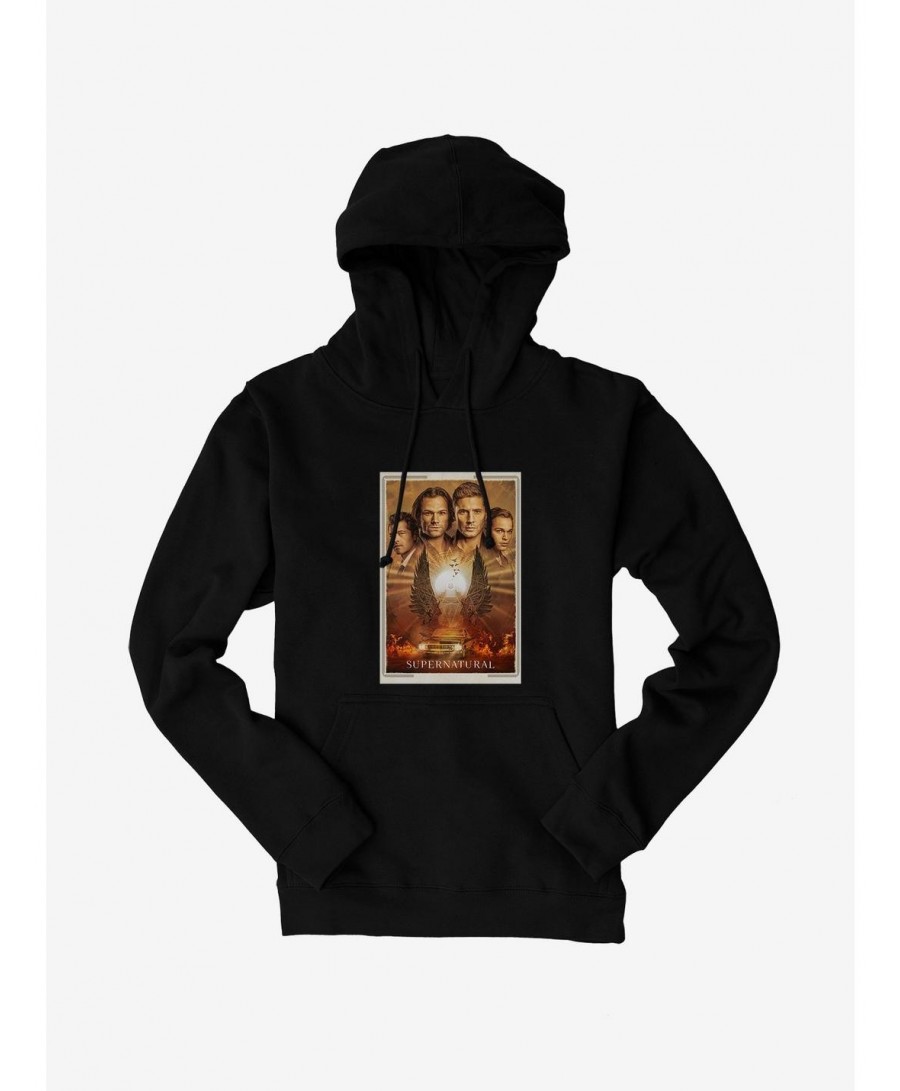 Fashion Supernatural Key Team Hoodie $11.85 Hoodies