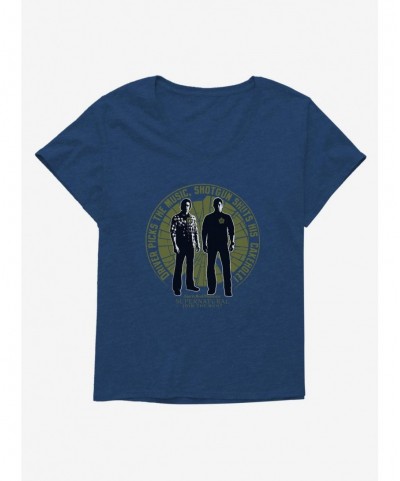 Pre-sale Discount Supernatural Sam & Dean Drive & Shotgun Rules Girls T-Shirt Plus Size $10.64 T-Shirts