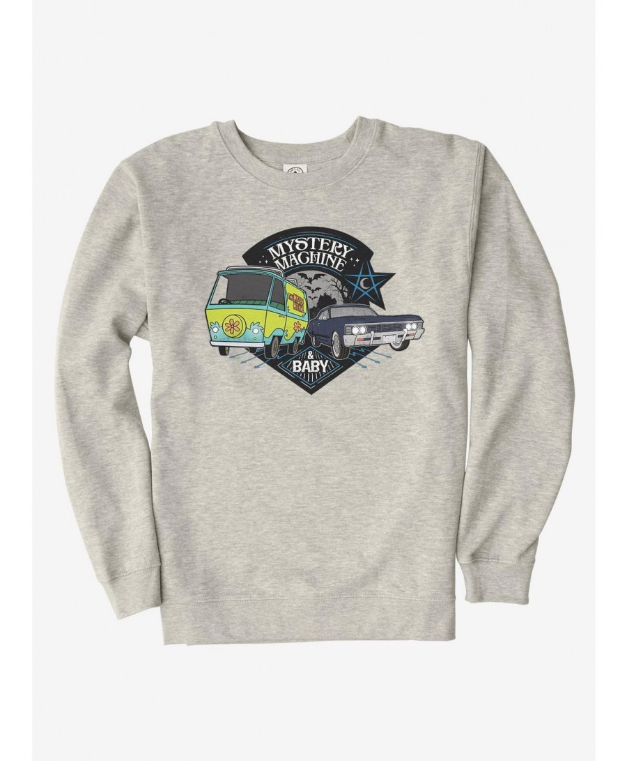 Huge Discount Supernatural Scoobynatural Mystery Machine Sweatshirt $10.33 Sweatshirts