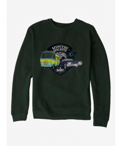 Huge Discount Supernatural Scoobynatural Mystery Machine Sweatshirt $10.33 Sweatshirts