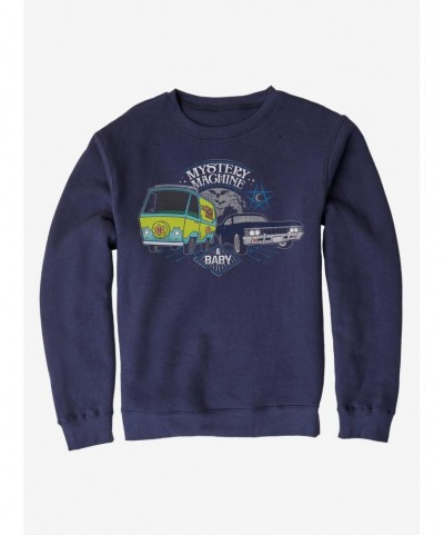 Huge Discount Supernatural Scoobynatural Mystery Machine Sweatshirt $10.33 Sweatshirts