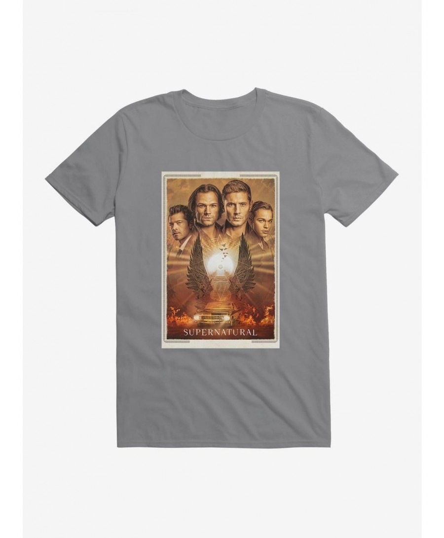 Wholesale Supernatural Key Team T-Shirt $9.37 T-Shirts