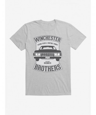 Exclusive Supernatural Winchester Brothers Baby Logo T-Shirt $8.03 T-Shirts