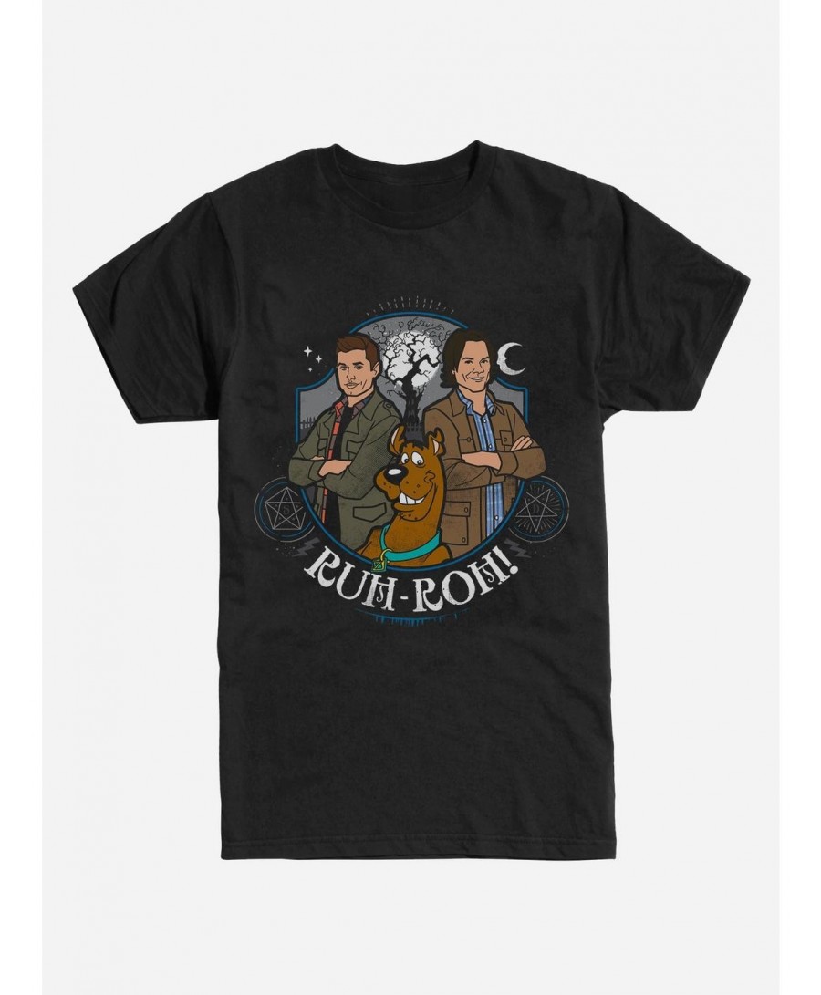 Best Deal Extra Soft Supernatural RUH-ROH T-Shirt $8.37 T-Shirts